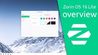 Zorin OS 16 Lite overview  Breathe new life into your old and lowspec computers [upl. by Nilpik]