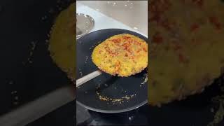 Gujarati Handvo Recipe  gujarati recipe  street food  farsan recipe  nasta shorts shortvideo [upl. by Eirojram]