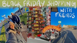 Black friday Shopping in Sweden ❄️💌🌨️ Vlogmas Day 9  Ahalditha [upl. by Idnor]