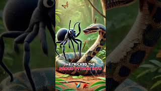 Anansi the Trickster How the Spider Became a Legend shorts africanfolktales anansi [upl. by Nurat]