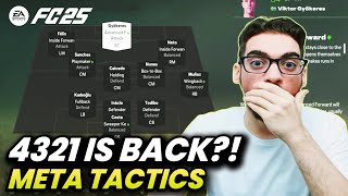 4321 IS BACK BEST META FORMATION amp CUSTOM TACTICS IN FC 25 Ultimate Team [upl. by Isabelita]