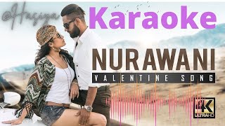 Nurawani KARAOKE  Anushka Udana  Wasthi Productions [upl. by Jackie761]