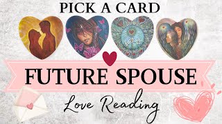 PICK A CARD 🔮 FUTURE SPOUSE READING 💍 LOVE READING 🌹 [upl. by Kris]