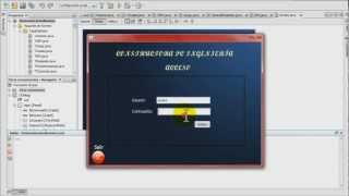 Tutorial Programación pantalla de AccesoLogin en JAVA Netbeans [upl. by Grochow]