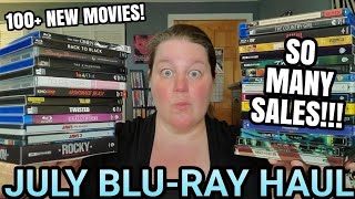 BLURAY HAUL JULY 2024 My BIGGEST Haul Of The Year So Far [upl. by Lokcin960]