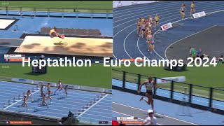 FULL Heptathlon European Championships 2024  Rome [upl. by Yllaw]