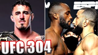 Leon Edwards vs Belal 2 at 5AM is Crazy and Tom Aspinall Fighting at UFC 304 in England [upl. by Casabonne]