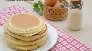 Pancake salati ricetta perfetta alti e soffici da farcire anche da portar via  Ricette che Passione [upl. by Moclam]