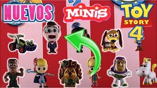 Abriendo MINIS de TOY STORY 4 SERIE 2  NUEVOS PERSONAJES Combat Carl Control Sr Espinas [upl. by Gianna884]