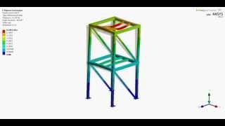 Inoprod  Dimensionnement structure mécanosoudée  Dynamique [upl. by Puglia917]