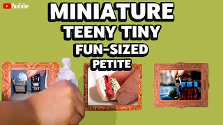 The Smallest Most Teeny Tiny Miniature Museum Tour by TheSquaretoSpare [upl. by Nwahsyd]