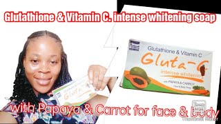 The Truth about glutathione amp Vitamin C papaya amp Carrot Soap [upl. by Nehemiah]