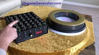 Orgone Generator ATG12 Basic Demo  Super Orgonite Ring [upl. by Dewie]