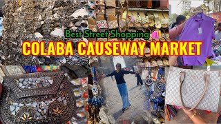 Colaba Causeway ShoppingBest Street Shopping In ColabaMumbaiColaba Causeway Market [upl. by Musa559]