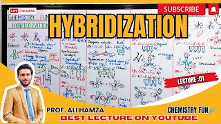 Hybridization Hybridization of s p d atomic orbitals hybridization in inorganic compounds neet [upl. by Ryder]