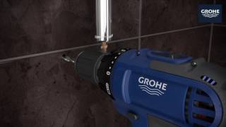 GROHE Rainshower SmartControl Installation Video [upl. by Georgina]