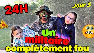 24H avec un MILITAIRE complètement FOU  Une SEMAINE PUNI   JOUR 3 [upl. by Airottiv701]