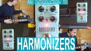 An Introduction To Harmonizer Pedals For Guitarists TC Electronic Quintessence [upl. by Novaj]