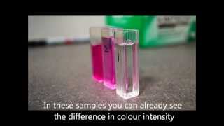 Spectrophotometer Demo Video [upl. by Otxis331]