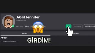 ROBLOX’DA HACKER JENNA’NIN GİRDİĞİ OYUNA GİRDİM😱 [upl. by Threlkeld]