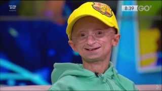 2712 TV2 Go Morgen Danmark med Jesper Sørensen  Progeria  Lalandia omtale [upl. by Dwinnell]