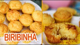 BIRIBINHAS OU BIRIBA DE COCO  DOCES DE FESTA JUNINA  DIKA DA NAKA [upl. by Lemhaj]