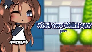 wish you were gay  glmv  gacha life music video   ditsy 🍓 [upl. by Felty343]