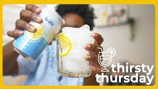 Add Homemade ALMOND SYRUP To Your Lemon Soda ✶ Thirsty Thursday 03 [upl. by Issie980]