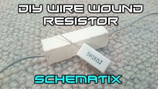 How To Make A Wire Wound Resistor [upl. by Devehcoy314]