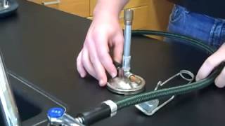 Bunsen Burner Demo [upl. by Ayatnahs]