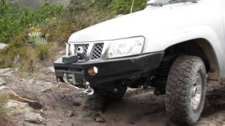 Nissan Patrol Y61 48 Offroad 4x4 side crossing 4x4 Colombia [upl. by West763]