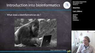 History amp Introduction Bioinformatics S1E1 [upl. by Yelsnya]