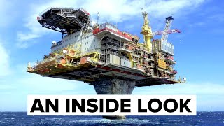 Life INSIDE The Worlds BIGGEST Offshore Oil Rig [upl. by Aidnyc]