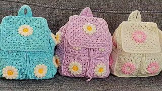 Beklenilen o çantasonuç harika selker tarifiyle motifli çanta yapımı motif çanta crochetbag [upl. by Woodley499]