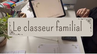 Le classeur familial [upl. by Nnaegroeg]