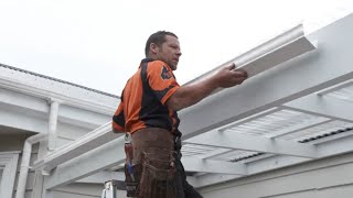 How to Install Guttering  Mitre 10 Easy As DIY [upl. by Anade665]