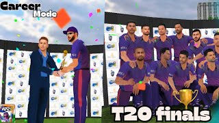 Shortest t20 final ever amp 6 sixes in an over  WCC3 career mode [upl. by Atirres812]