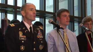 Dying Soldier Sings quotTell My Fatherquot with his Son [upl. by Squire63]