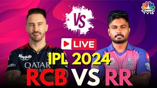 IPL 2024 LIVE RCB vs RR Match Live  Rajasthan Royals vs Royal Challengers Bengaluru Match  N18L [upl. by Ical]