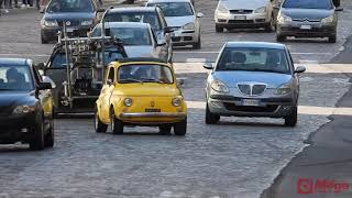 Tom Cruise and Hayley Atwell filming Mission Impossible 7 in Rome [upl. by Gratiana]