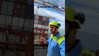 Container Cargo Hold Ke andar bhii load hota h🛳️🗿☠️ explore ship reels shortvideo containers [upl. by Aihsak]