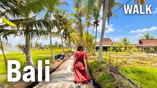 UBUD Bali 4K Walking Tour Indonesia  Captions amp Immersive Sound 4K Ultra HD60fps [upl. by Artnoed]