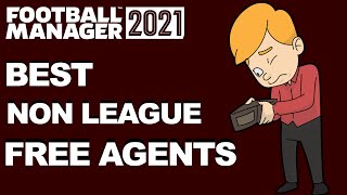 FM21  The best nonleague free agent signings on Football Manager 2021 [upl. by Ardnwahsal860]