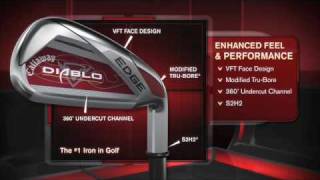 New Callaway Golf Diablo Edge Irons  Now Available [upl. by Ilrebma]