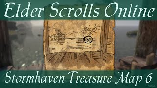 Stormhaven Treasure Map 6 Elder Scrolls Online ESO [upl. by Johanna21]