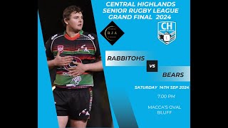 Bluff Rabbitohs v Clermont Bears Grand Final 2024 [upl. by Smoot]