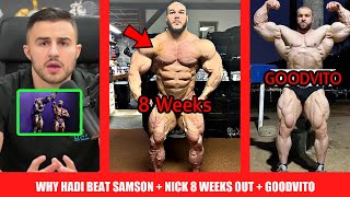 Nick Walker Update  Head Judge Explains Why Hadi Beat Samson Again  GoodVito 25 Weeks Out  MORE [upl. by Aneeram633]