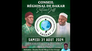 Direct Yoff  Conseil régional de Dakar  YOFF [upl. by Anasxor]