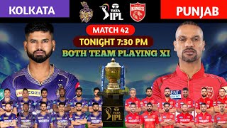 IPL 2024 Kolkata Knight Riders vs Punjab Kings Playing XI 2024  KKR vs PBKS 2024 [upl. by Demeyer753]