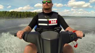 Yamaha VX Cruiser HO 2017 Waverunner at Råsvalen Sweden [upl. by Nekciv]